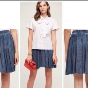 Anthropologie Floreat Tipira Skirt